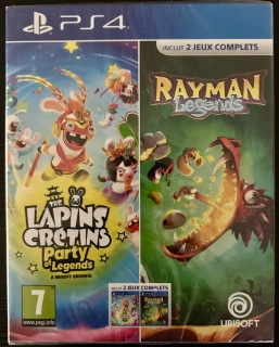 Rabbids: Party of Legends + Rayman Legends PS4 - New
