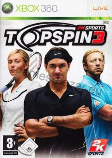 Top Spin 3 Xbox 360