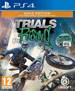 Trials Rising + samolepky PS4