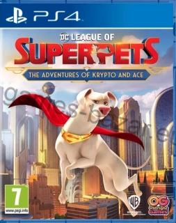 DC League of Super-Pets The Adventures of Krypto and Ace PS4 - NEW