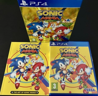 Sonic Mania Plus + artbook PS4
