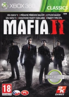 MAFIA 2 + dlc Jimmy a Joe CZ Xbox 360